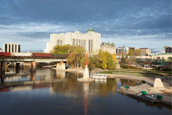 The Forks Winnipeg is a popular tourist attraction.