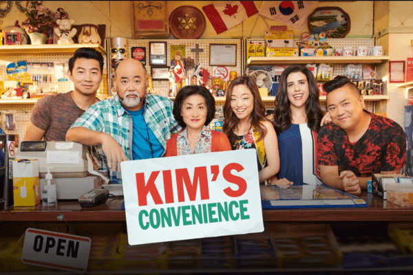 The cast of the hit Canadian TV show Kim's Convenience.