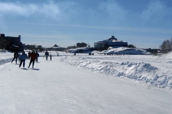 Ramsey Lake Skate Path