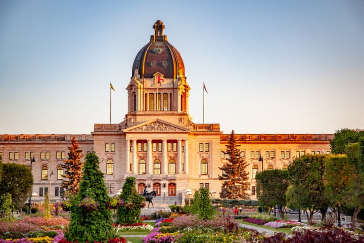 provincial legislative building located in the City of Regina, Saskatchewan, Canada 