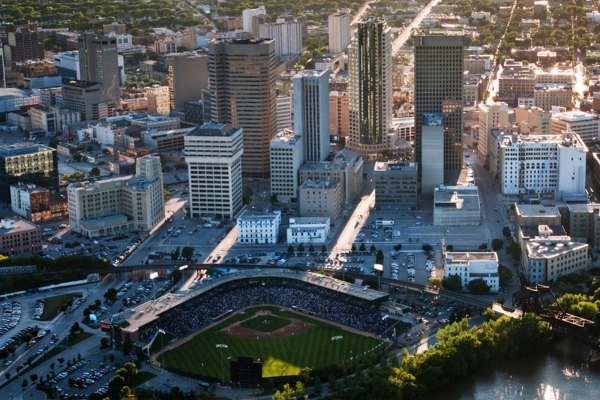 View of Downtown Winnipeg