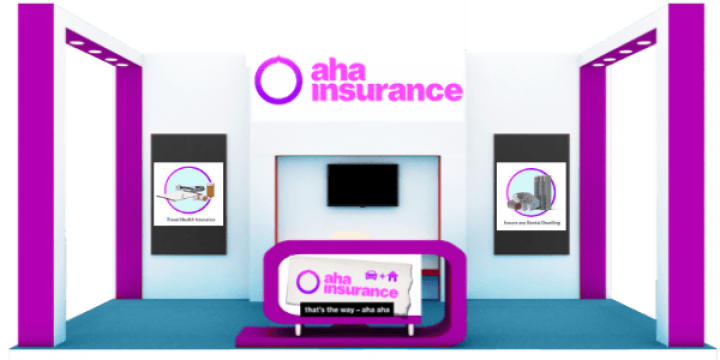 Aha Insurance Booth - New