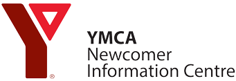 YMCA Newcomer Information Centre logo. Speak to representatives at the Canadian Connections Summit. 