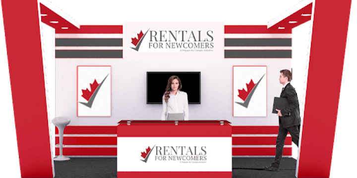 Rentals for Newcomers Booth